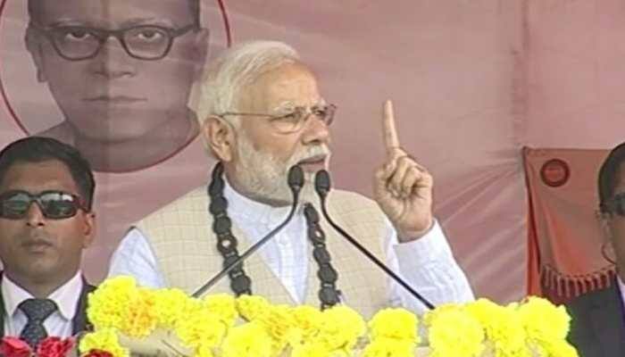 PM Modi kickstarts BJP poll campaign in Bengal, goes after Opposition