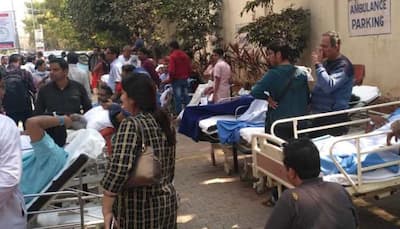Odisha: Fire breaks out in Bhubaneswar's Apollo Hospital