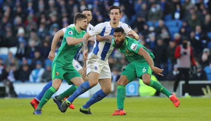 EPL: Brighton stop slide with scrappy point against Watford