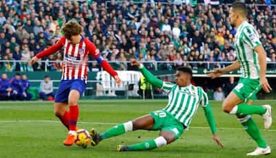 La Liga: Atletico Madrid suffer defeat again Real Betis in Alvaro Morata's debut