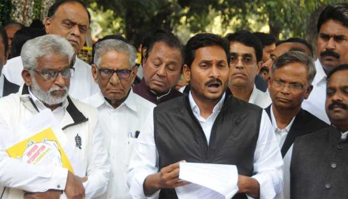 Jagan Mohan Reddy calls on Chief Election Commissioner, alleges TDP govt misusing state machinery 