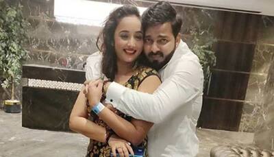 We bet you can't recognise Pawan Singh in this pic with Rani Chatterjee