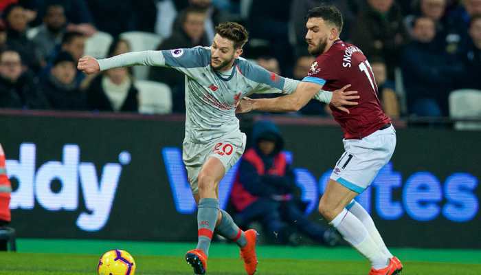 EPL: Liverpool stutter in 1-1 draw against West Ham