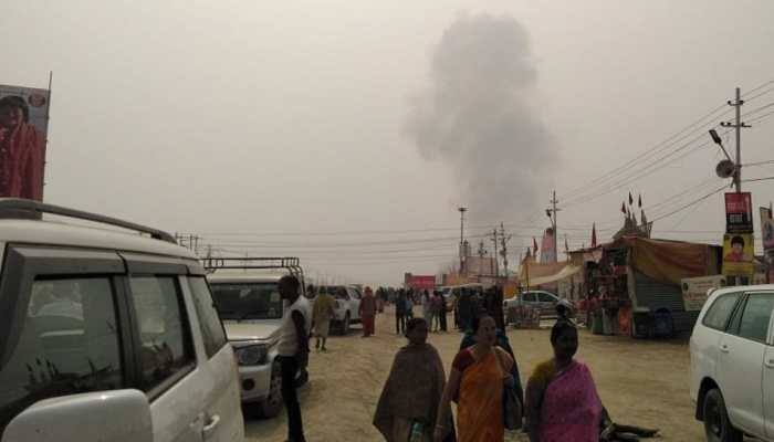 Fire breaks out in two tents at Kumbh Mela in Prayagraj, no casualties reported