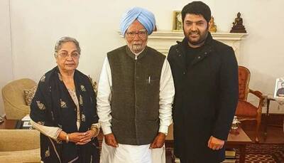 When Kapil Sharma met former prime minister Dr Manmohan Singh and wife Gursharan Kaur—See pics