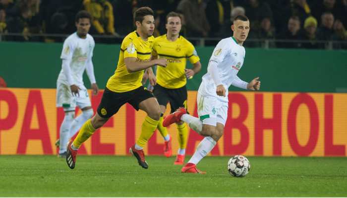 Borussia Dortmund Lose German Cup Shootout To Werder Bremen After 3 3 Thriller Football News 