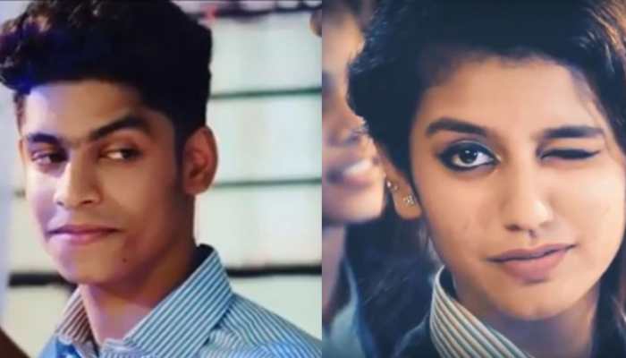 Priya Prakash Varrier&#039;s kissing scene with co-star Roshan Abdul Rauf goes viral –Watch