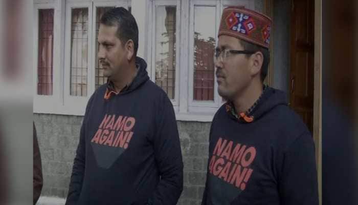 Two BJP MLAs wear 'Namo Again' sweatshirts in Himachal Assembly, Congress calls it 'propaganda'