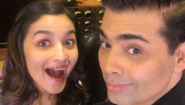 Karan Johar is Alia Bhatt's 'Brilliant Friend' on Elle India cover
