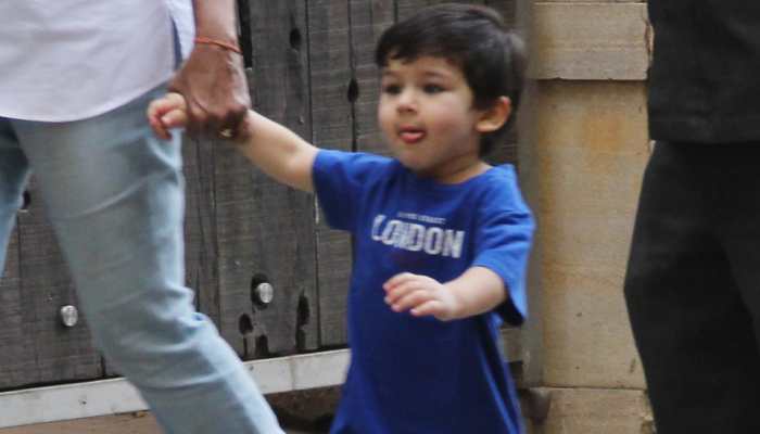 Paps wait for Taimur Ali Khan, but spot Saif Ali Khan with Elvis—See Pics 