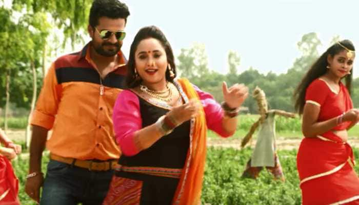 Rani Chatterjee grooves with her &#039;Raja&#039; Ritesh Pandey in new song—Watch 