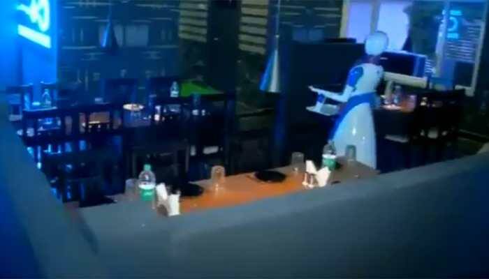 Robots as waiters at first of its kind restaurant in Hyderabad