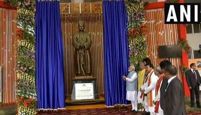 PM Modi unveils statue of Tripura's last Maharaja