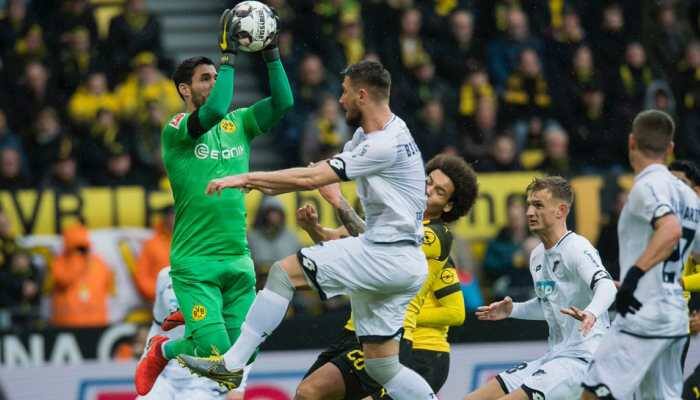 Borussia Dortmund waste three-goal lead to draw 3-3 with Hoffenheim