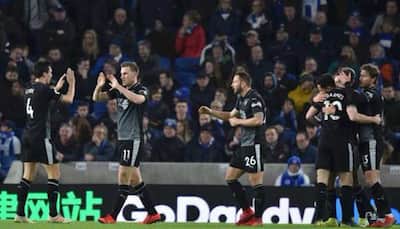 Chris Wood helps Burnley earn win at Brighton to move clear of bottom three
