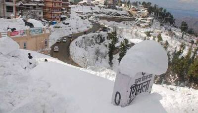 Shimla schools to remain closed due to heavy snowfall, more snow likely in Himachal Pradesh next week