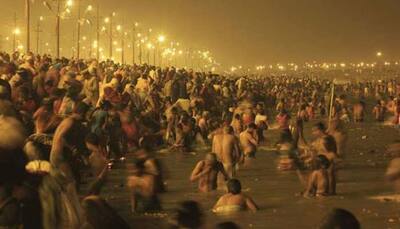 'World's largest seed' centre of attraction at Kumbh Mela