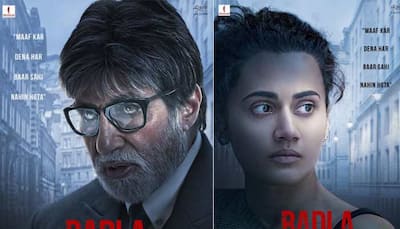 Shah Rukh Khan-Amitabh Bachchan talk about 'Badla', unveil first posters on Twitter
