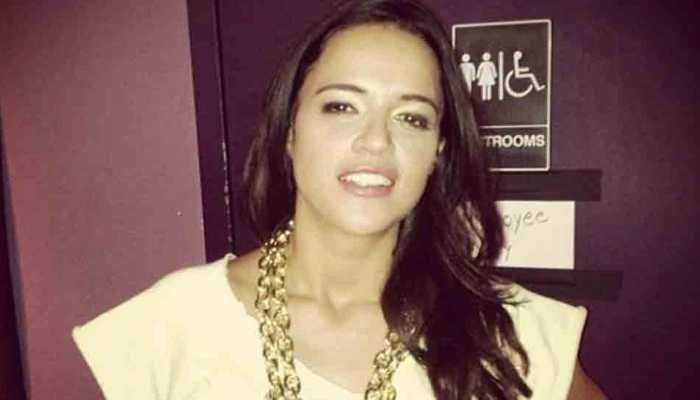 Michelle Rodriguez apologises for her 'choice of words' in her defence of Liam Neeson
