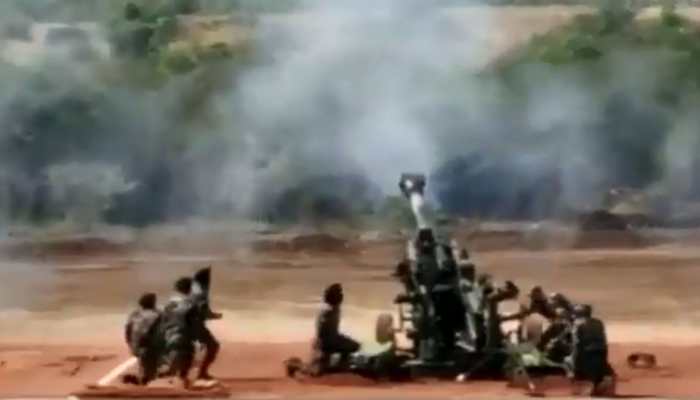 Indian Army shows its artillery firepower during &#039;Exercise Topchi&#039;