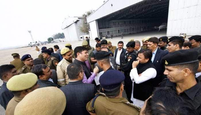 Akhilesh Yadav stopped at Lucknow airport, SP-BSP delegation to meet UP Governor today