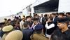 Akhilesh Yadav stopped at Lucknow airport, SP-BSP delegation to meet UP Governor today