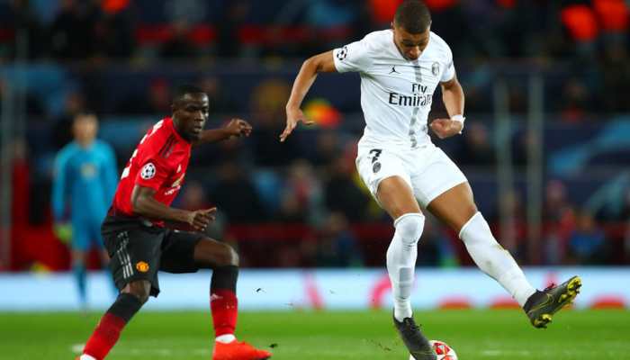 PSG take charge with 2-0 win at Manchester United, Paul Pogba sent off