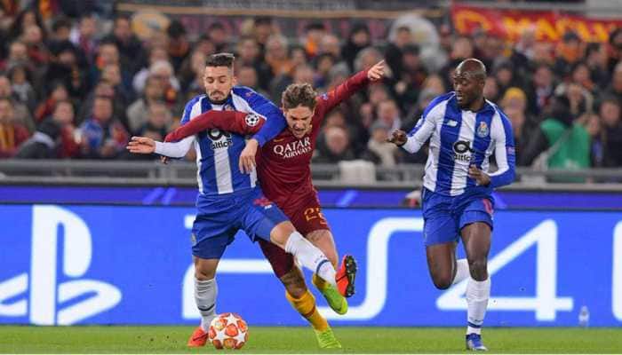AS Roma defeat 2-1 Porto in UEFA Champions League clash