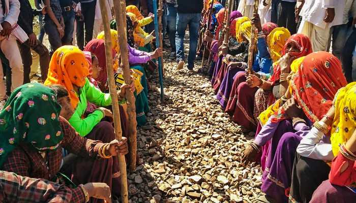 Rajasthan govt introduces Bill to give 5% quota in jobs, education to agitating Gujjars, 4 other castes Rajasthan govt introduces Bill to give 5% quota in jobs, education to agitating Gujjars, 4 other castes