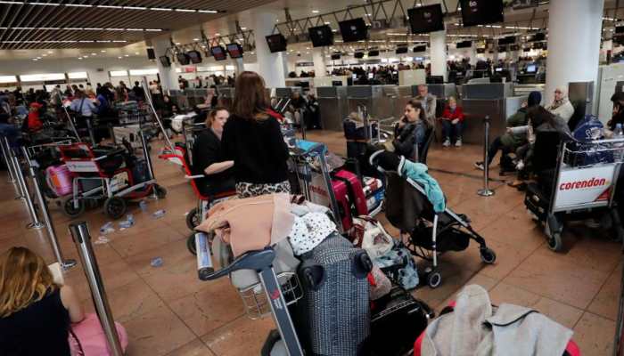 Belgium cancels all flights as workers stage national strike