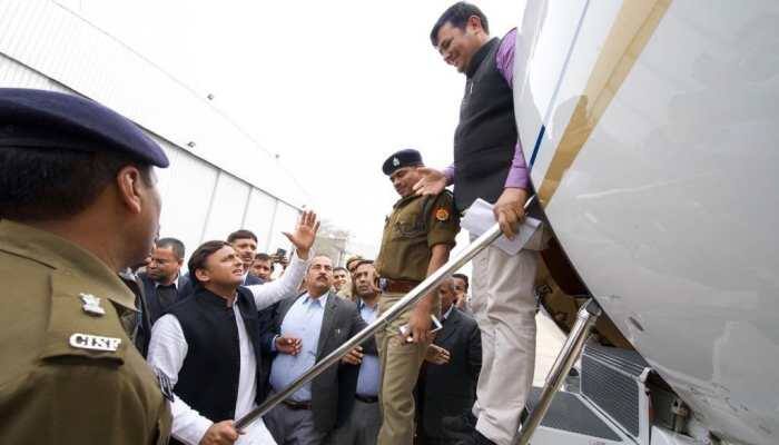 SP-BJP face-off continues in UP over Akhilesh being stopped at Lucknow airport
