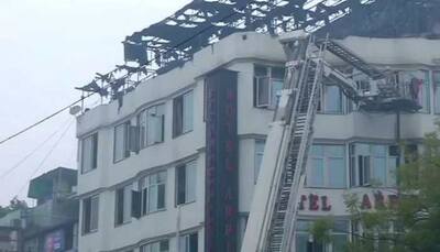 I dangled outside the window for air: Delhi hotel blaze survivor recounts horror