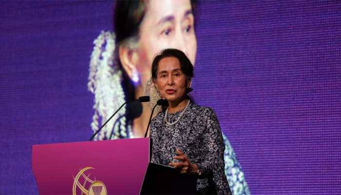 New statue of Aung San Suu Kyi's father irks ethnic minorities in Myanmar