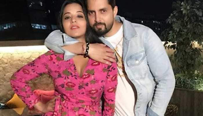 Monalisa shares love-filled pics with husband Vikrant Singh Rajpoot on Valentine&#039;s Day