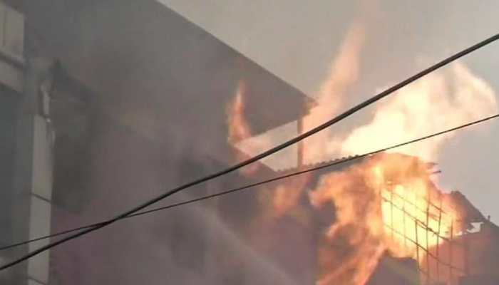 Delhi: Fire breaks out in Naraina factory; 29 fire tenders try to douse flames