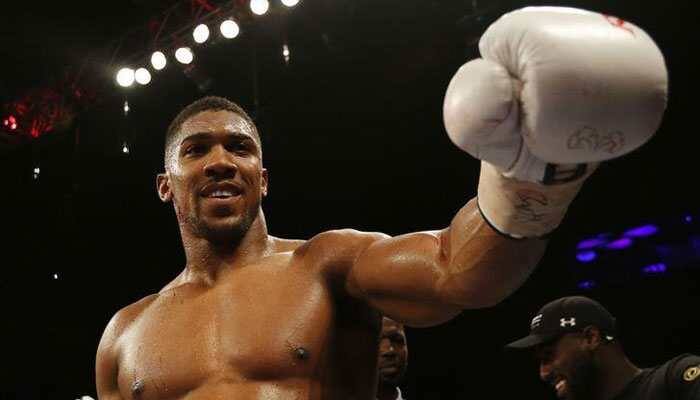 Undefeated heavyweight world champion Anthony Joshua to fight Jarrell Miller in New York on June 1