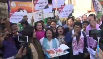 Celebrations in Assam, Tripura as Citizenship Bill not tabled in Rajya Sabha 