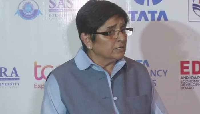 Puducherry Lt Governor Kiran Bedi slams CM Narayanasamy over protests outside Raj Nivas