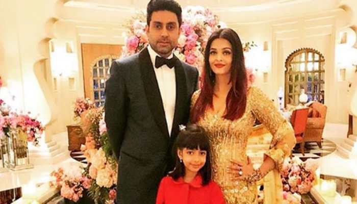 Aishwarya Rai Bachchan shares a cutesy picture with Abhishek Bachchan, Aaradhya Bachchan on Valentine's Day