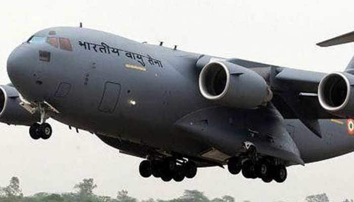 IAF&#039;s C-17 aircraft arrives in Srinagar to bring mortal remains of Awantipora attack martyrs