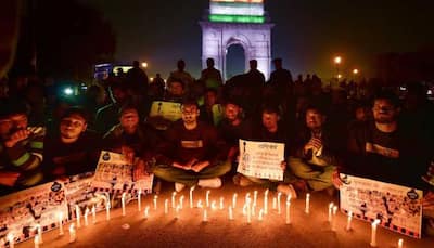 Candlelight vigils, protests across India to condemn Pulwama attack