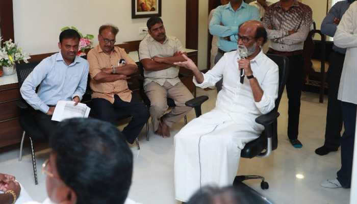 Rajinikanth not to contest Lok Sabha election, says will focus on Tamil Nadu polls Rajinikanth not to contest Lok Sabha election, says will focus on Tamil Nadu polls