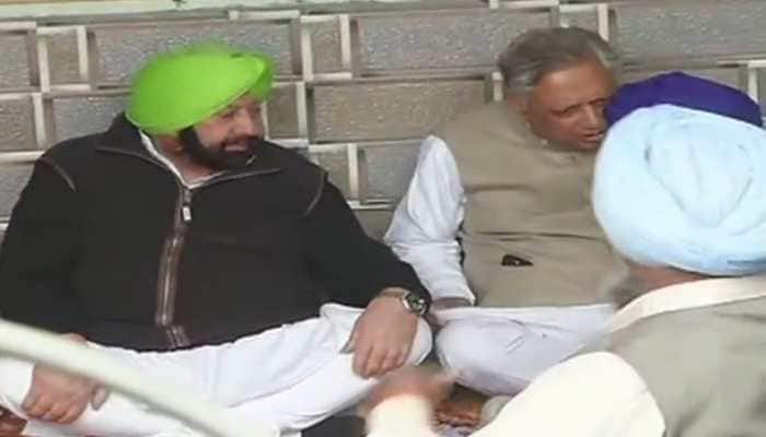 Punjab CM Amarinder Singh meets family of martyred CRPF constable, announces pension for parents