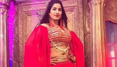Poonam Dubey oozes oomph in this high-slit red ensemble-See pic
