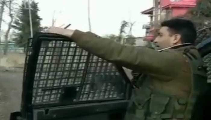 Watch: How J&amp;K cops implore agitating locals to maintain calm