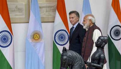 PM Narendra Modi, Argentina President Mauricio Macri hold delegation-level talks in New Delhi