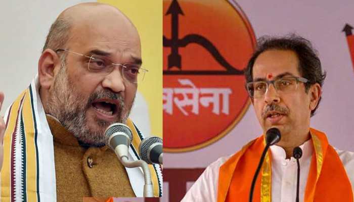 Shiv Sena and BJP seal alliance for Lok Sabha and assembly election; BJP gets 25, Sena 23 for general election Shiv Sena and BJP seal alliance for Lok Sabha and assembly election; BJP gets 25, Sena 23 for general election