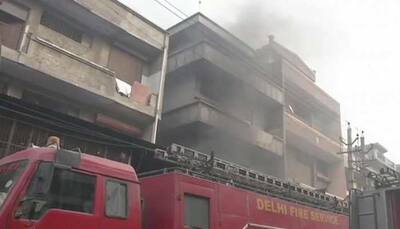 Fire breaks out at shoe factory in Delhi's Narela, 12 fire tenders rushed