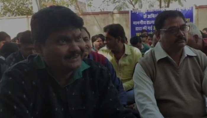 Rajasthan minister allegedly thrashes employee; angry staff hold protest
