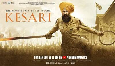 Ahead of Kesari trailer release, Akshay Kumar shares an intense new poster